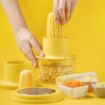 Upgraded Stainless Steel Corn Peeler Household Corn Thresher Vegetable Grinder - Image 2