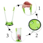 Baggy Rack Holder For Food Prep Bag Plastic Freezer Bag Ziplock Bag Holder Stand - Image 5