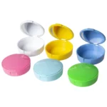 3 PCS Invisible Braces Box Orthodontic Retainer Box With Mirror - Image 4