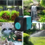 Aquarium Submersible Water Pump Fountain Filter Fish Pond,EU Plug - Image 5