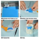 Glossy Metal Self Adhesive Vinyl Film DIY Cup Sticker Car Sticker - Image 6