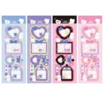 10 PCS Pompon Series Laser Sticker Hand Account Waterproof Pet Cute Sticker - Image 2