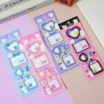 10 PCS Pompon Series Laser Sticker Hand Account Waterproof Pet Cute Sticker - Image 3