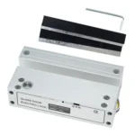 Top And Bottom Frameless Glass Door Aluminum Alloy Electric Mortise Lock - Image 7