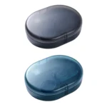 Magnetic Braces Holder Beauty Mirror Storage Box With Chewing Glue - Image 2