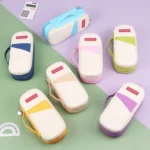Deer Forest BL-A003 Macaron Large-capacity Double-layer Canvas Pencil Case Stationery Box - Image 2