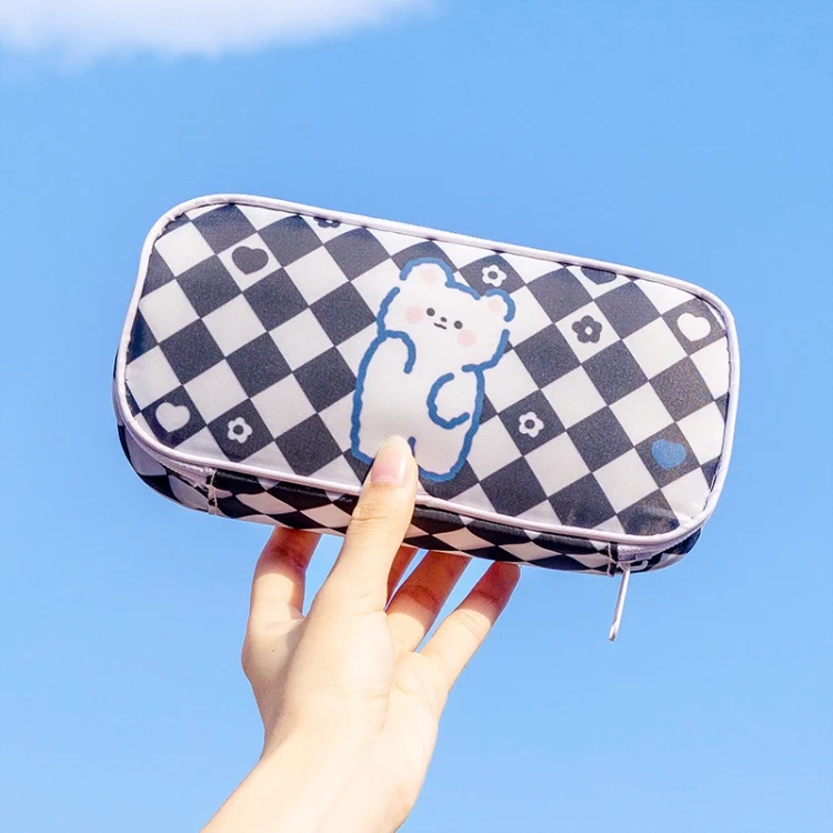 A22 Large-Capacity Cute Cartoon Pattern Pen Bag Stationery Storage Bag