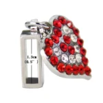 Heart Shaped Pendant PU Leather Dog Collar Pet Dog Leash - Image 4