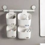 Ffcat Kitchen Sundries Storage Hanging Basket Bathroom Storage Basket - Image 7