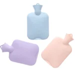 006 1000ml Thickened Explosion-proof Heart Embossed Water Injection Hot Water Bag - Image 2