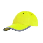 AS-610 Traffic Safety Reflective Sunshade Cap Sport Breathable Fluorescent Cap