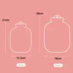 Cartoon Plush Portable Water Jection Mini Hot Water Bag - Image 2