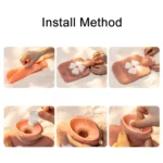 Cartoon Plush Portable Water Jection Mini Hot Water Bag - Image 5