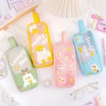 PVC Cute Cartoon Large Capacity Student Stationery Bag - Image 2
