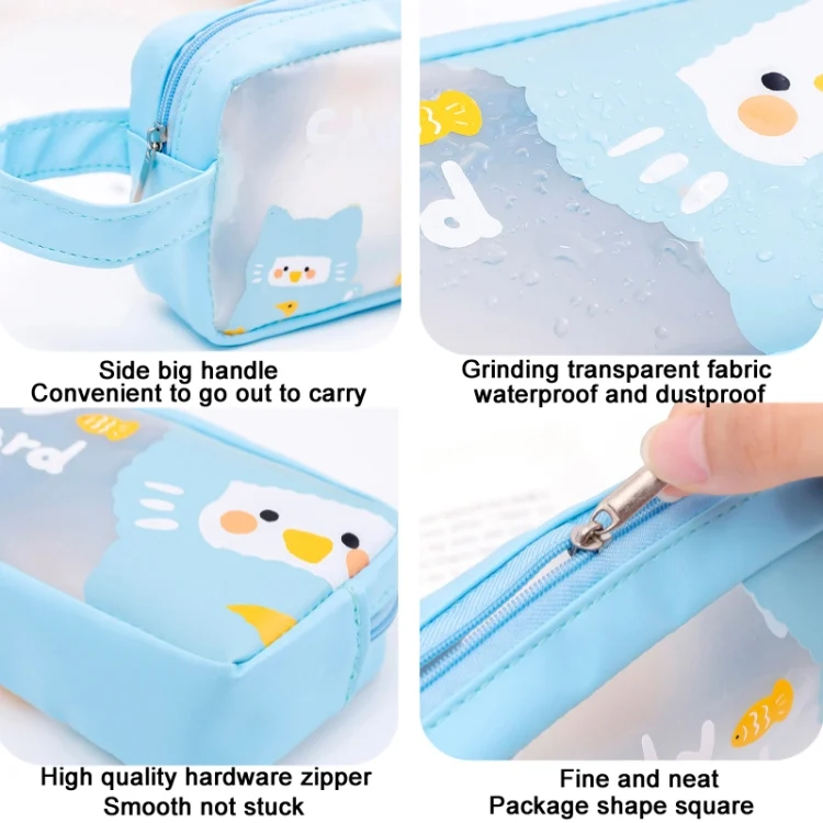 TBD0602899201_B2.webp PVC Cute Cartoon Large Capacity Student Stationery Bag - Image 3