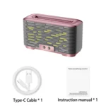 350ml Simulated Flame Aromatherapy Humidifier With Timing Function - Image 2