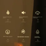 350ml Simulated Flame Aromatherapy Humidifier With Timing Function - Image 3