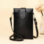 D012 Retro Shoulder Bag Simple Casual Vertical Mini Bag Cross-body Mobile Phone Bag