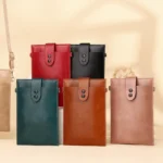 D012 Retro Shoulder Bag Simple Casual Vertical Mini Bag Cross-body Mobile Phone Bag - Image 2