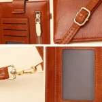 D012 Retro Shoulder Bag Simple Casual Vertical Mini Bag Cross-body Mobile Phone Bag - Image 4