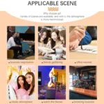 Tabletop Alcohol Fireplace Lamp Flame Heater Portable Outdoor Concrete Small Fireplace - Image 5