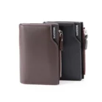 BEEDOVR 9902 Men Short Wallet Multi-card Zipper ID Bag - Image 2