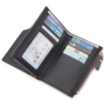 BEEDOVR 9902 Men Short Wallet Multi-card Zipper ID Bag - Image 6