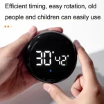 GS-302 Large Screen LED Electronic Rotating Kitchen Timer - Image 3
