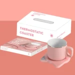 Automatic Heating Warm Coaster Hot Milk Coffee Cup Timed Thermos Cup Mat, US Plug - Image 5
