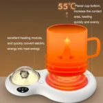 Fresh Warm Cup Pad Water Cup Drink Insulated And Constant Temperature Coaster, US Plug - Image 3