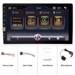 Q3570 9 inch Carplay Single Spindle MP5 Player, Style: - Image 8