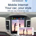 For Chevrolet Cruze 9.7 Inch Navigation Integrated Machine, Style: - Image 5