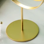 Desktop Makeup Mirror Simple Portable Mirror Rotating Dressing Mirror,Style: - Image 6