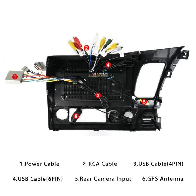 TBD0602912204_B3.webp For Honda Civic 10.1 Inch Android WiFi Navigation Machine, Style: - Image 4