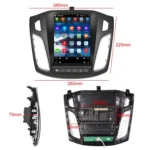 For Ford Focus 9.7 Inch Android WiFi Car Integrated Machine, Style: - Image 2