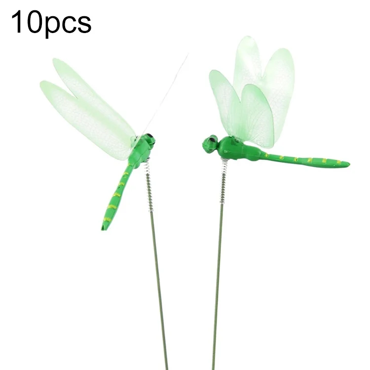 TBD0602914201C.webp Simulation Plug Rod Magnetic Dragonfly Home Wall Garden Decoration - Image 1