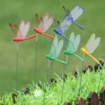 Simulation Plug Rod Magnetic Dragonfly Home Wall Garden Decoration - Image 6