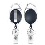 Multifunctional Retractable Waterproof Card Case Keychain Ring Card Sleeve - Image 5