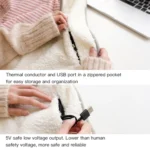 AI-540 72x115cm USB Body Warmer Blanket Office Heater Electric Heating Shawl - Image 4