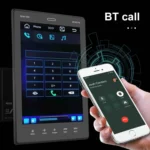 9520C Double Spindle 9.5 Inch Vertical Screen Car MP5 Player, Style: - Image 5