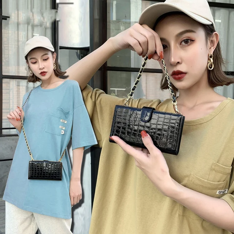 TBD0602918401_B4.webp Chain Bag Coin Bag Crossbody Long Mini Shoulder Phone Bag - Image 5