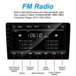 C7001 7 Inch Touch Screen Built-In CarPlay Car MP5 Player, Style: - Image 4