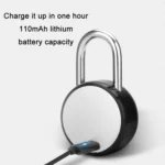 Outdoor Waterproof Electronic Intelligent Fingerprint Padlock - Image 3