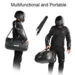Rhinowalk MT20450 45L Large Capacity Portable Waterproof Motorcycle Tail Bag - Image 4