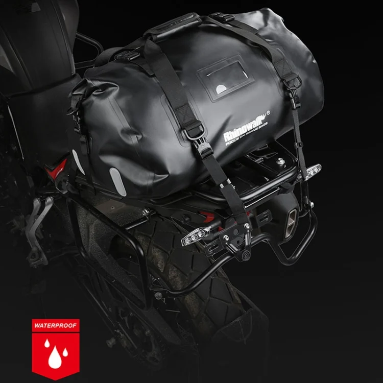 TBD0602924901_B6.webp Rhinowalk MT20450 45L Large Capacity Portable Waterproof Motorcycle Tail Bag - Image 7