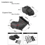 Rhinowalk MT1428 Large-capacity Waterproof and Wear-resistant Motorcycle Double-side Bag - Image 3