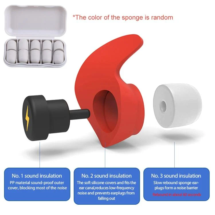 TBD0602929401_B1.webp Anti-noise Sleep Earplugs Soundproof Earplugs - Image 2