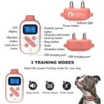 PaiPaitek PD523 1000m Remote Control Rechargeable Waterproof Dog Trainer - Image 3