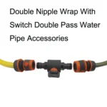 3PCS Double Nipple Wrap With Switch Double Pass Standard Direct Connect With Valve Fast Connection - Image 6