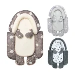Winter and Summer Baby Stroller Pad Neck Protector Removable Sleeping Pad - Image 2
